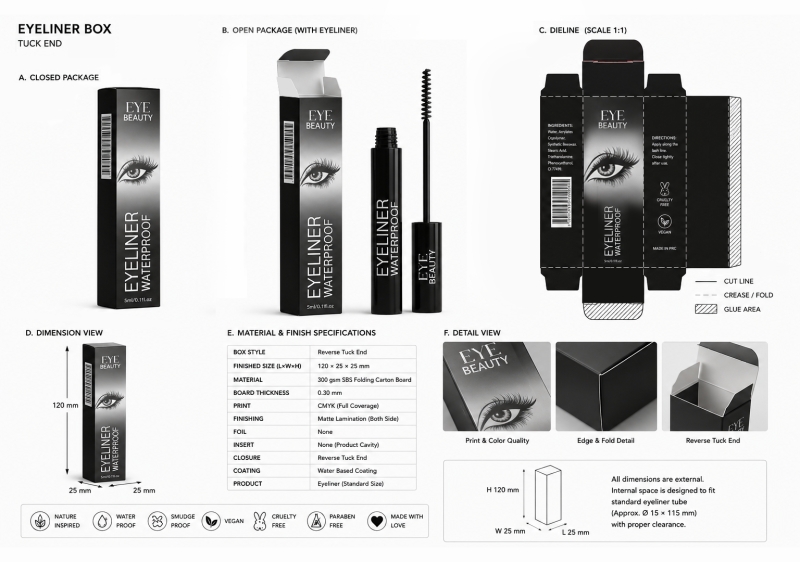 Eyeliner Boxes - BoxesMe